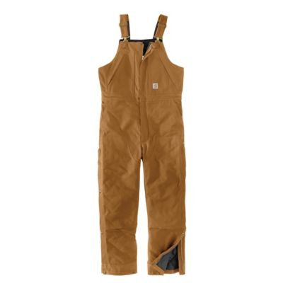 Image showing 1 th Carhartt Men's Loose Fit Firm Duck, Insulated Biberall