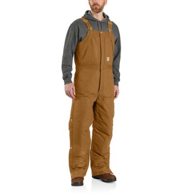 Image showing 0 th Carhartt Men's Loose Fit Firm Duck, Insulated Biberall