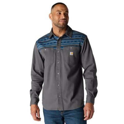 Carhartt Men's Montana Rugged Flex Relaxed Fit Corduroy Long-Sleeve Shirt
