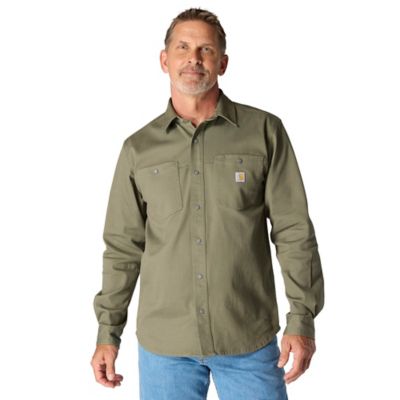 Image showing 0 th Carhartt Men's Montana Rugged Flex Relaxed Fit Corduroy Long-Sleeve Shirt