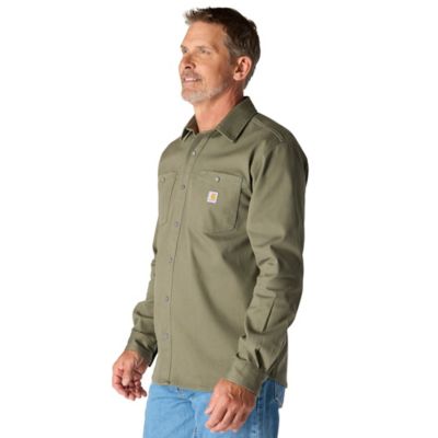 Image showing 1 th Carhartt Men's Montana Rugged Flex Relaxed Fit Corduroy Long-Sleeve Shirt