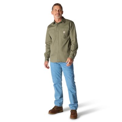 Image showing 3 th Carhartt Men's Montana Rugged Flex Relaxed Fit Corduroy Long-Sleeve Shirt