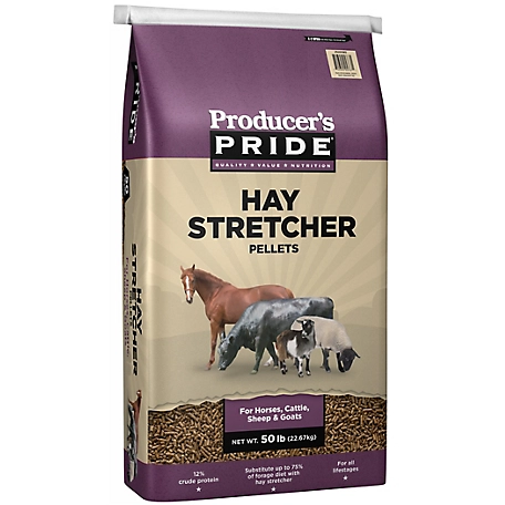 Producer's Pride Hay Stretcher Horse Feed Pellets, 50 lb. at