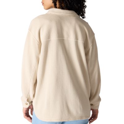 Image showing 5 th Carhartt Women's Oversized-Fit Heavyweight Waffle Knit Shirt