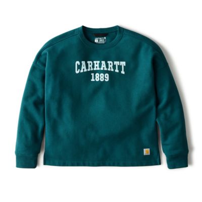 Image showing  Women's Loose Fit Midweight Graphic Sweatshirt