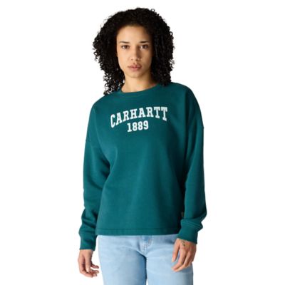 Image showing  Women's Loose Fit Midweight Graphic Sweatshirt