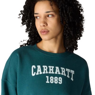Image showing  Women's Loose Fit Midweight Graphic Sweatshirt