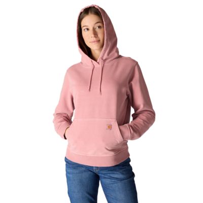 Image showing  Women's Relaxed Fit Midweight Garment Dye French Terry Hooded Sweatshirt