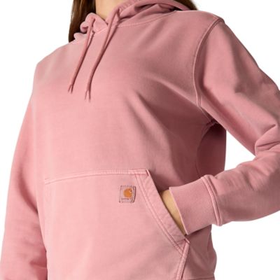 Image showing  Women's Relaxed Fit Midweight Garment Dye French Terry Hooded Sweatshirt