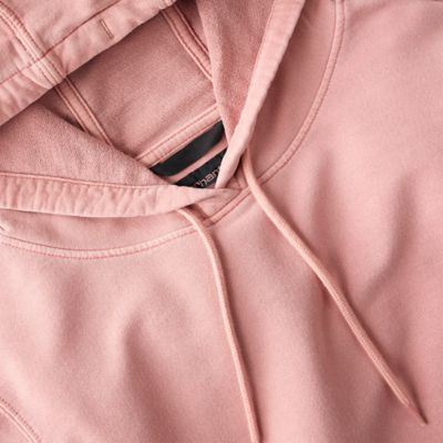 Image showing 6 th Carhartt Women's Relaxed Fit Midweight Garment Dye French Terry Hooded Sweatshirt