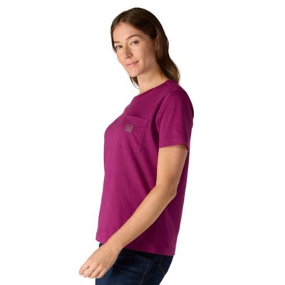 Image showing  Women's Relaxed Fit Lightweight Short-Sleeve Pocket Graphic-C T-Shirt