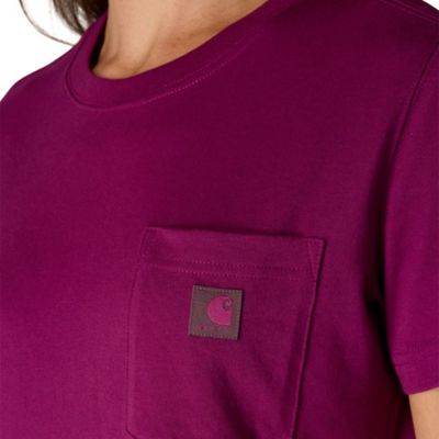 Image showing  Women's Relaxed Fit Lightweight Short-Sleeve Pocket Graphic-C T-Shirt