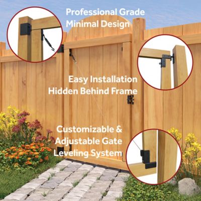 Image showing  Unlimited Frameless Gate Kit (Fits Openings to 72 in. H / 84 in. W)