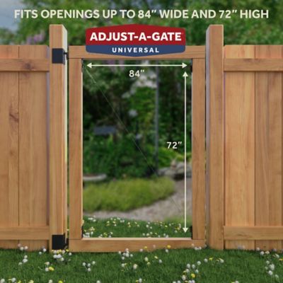 Image showing  Unlimited Frameless Gate Kit (Fits Openings to 72 in. H / 84 in. W)