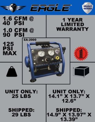 Image showing  Silent Series .75HP Hot Dog Compressor