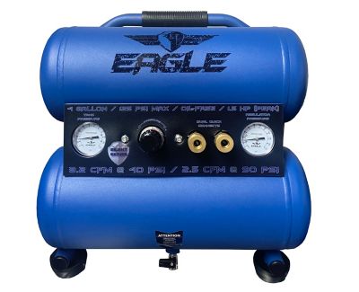 Eagle Silent Series 1.5HP Oil Free Compressor -  EA-4000