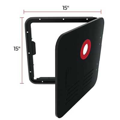 Image showing  RV Tankless Water Heater 15 in. x 15 in. Black Door Only