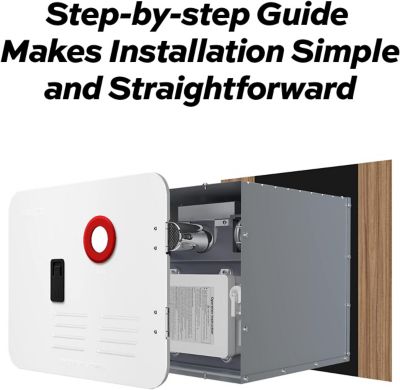 Image showing  RV Tankless Water Heater 15 in. x 18 in. White Door Only