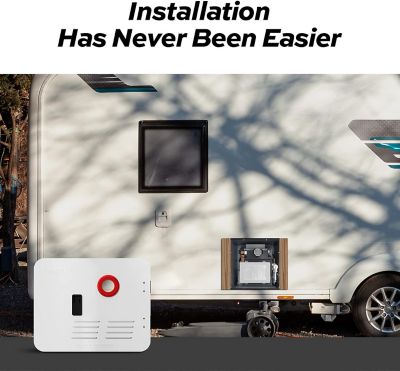 Image showing  RV Tankless Water Heater 15 in. x 18 in. White Door Only