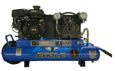 Eagle 10 Gallon Twin Tank Wheelbarrow Air Compressor