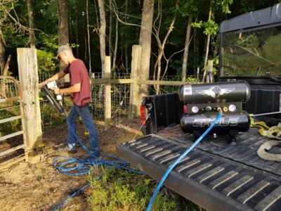 Image showing 6 th Eagle 4 gal. Manual Start Portable Air Compressor