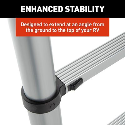 Image showing 6 th Lippert Components 12 ft. RV Utility Ladder