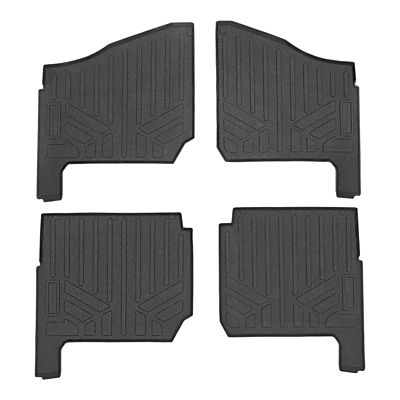 SMARTLINER 2 Row UTV Liners for 2019-2021 Polaris Ranger Crew 1000 (Only Fits 6 Passenger )