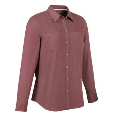 Image showing  Women's Long Sleeve Flannel Shirt