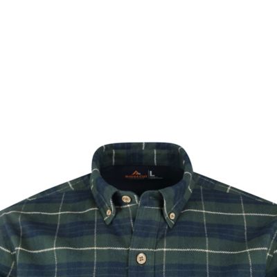 Image showing  Men's Long-Sleeve Heavy Flannel Shirt