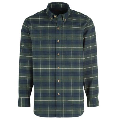 Image showing  Men's Long-Sleeve Heavy Flannel Shirt