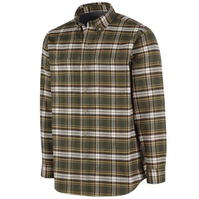 Image showing  Men's Long-Sleeve Heavy Flannel Shirt