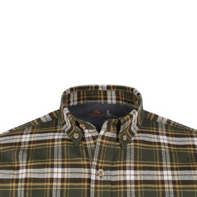 Image showing  Men's Long-Sleeve Heavy Flannel Shirt