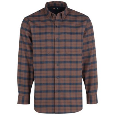 Ridgecut Men's Long-Sleeve Heavy Flannel Shirt