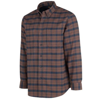 Image showing  Men's Long-Sleeve Heavy Flannel Shirt
