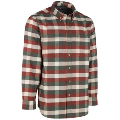 Image showing  Men's Long-Sleeve Heavy Flannel Shirt