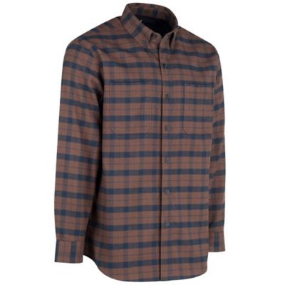 Image showing  Men's Long-Sleeve Heavy Flannel Shirt