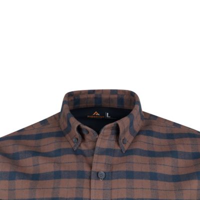 Image showing  Men's Long-Sleeve Heavy Flannel Shirt