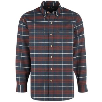 Image showing  Men's Long-Sleeve Heavy Flannel Shirt