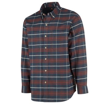 Image showing  Men's Long-Sleeve Heavy Flannel Shirt