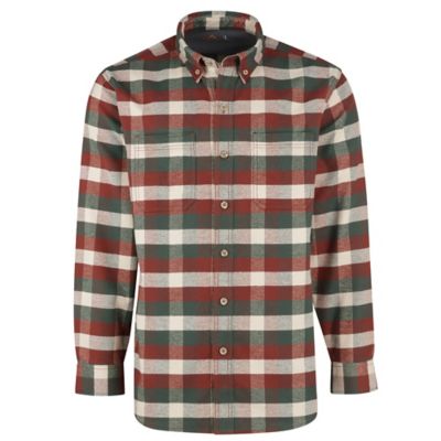 Ridgecut Men's Long-Sleeve Heavy Flannel Shirt