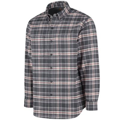 Image showing  Men's Long-Sleeve Heavy Flannel Shirt