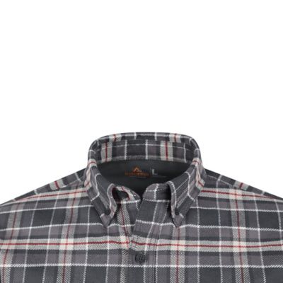 Image showing  Men's Long-Sleeve Heavy Flannel Shirt
