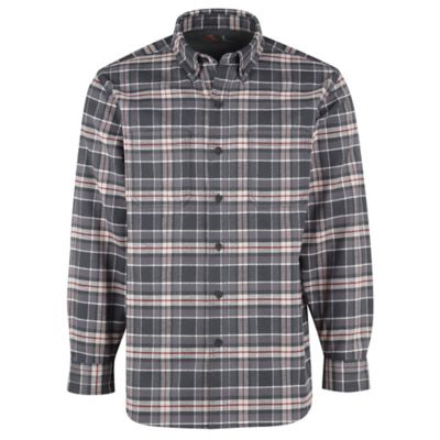 Image showing  Men's Long-Sleeve Heavy Flannel Shirt
