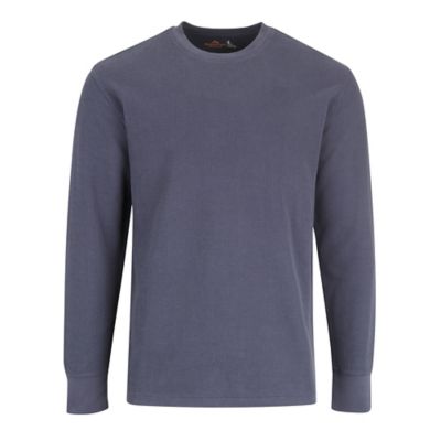 Image showing  Men's Micro Waffle Crew Long-Sleeve Shirt