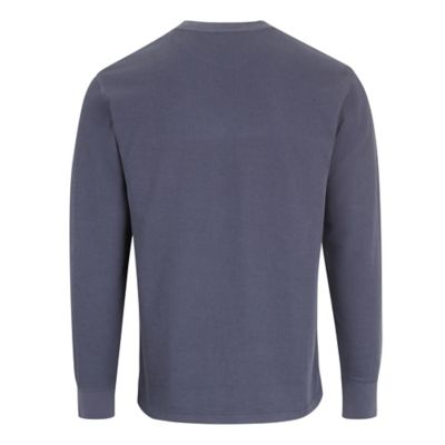 Image showing  Men's Micro Waffle Crew Long-Sleeve Shirt