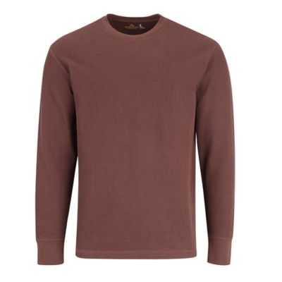 Ridgecut Men's Micro Waffle Crew Long-Sleeve Shirt