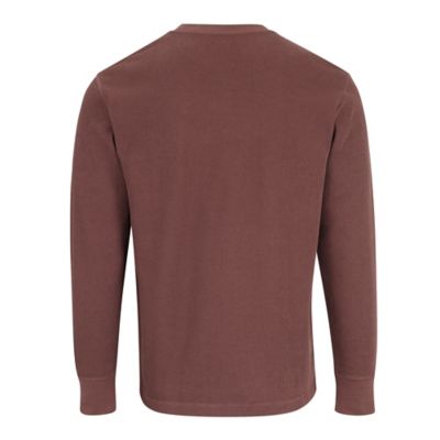 Image showing  Men's Micro Waffle Crew Long-Sleeve Shirt