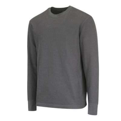 Image showing  Men's Micro Waffle Crew Long-Sleeve Shirt