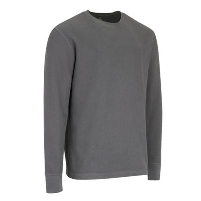 Image showing  Men's Micro Waffle Crew Long-Sleeve Shirt
