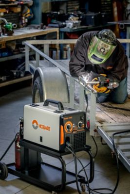 Image showing 7 th Hobart 140A Handler EZ Mig Welder